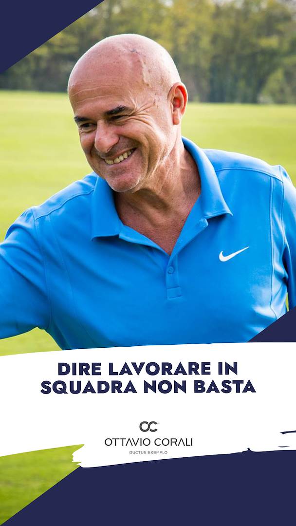 Dire lavorare in squadra non basta